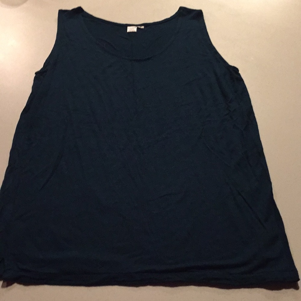 Dark Green Top